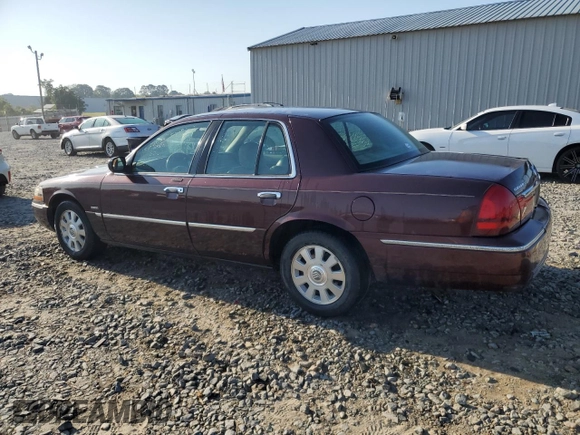2003 Mercury Grand Marquis LS Premium with VIN 2MEFM75W03X606245, listed as a Copart auction lot 50795125 with 207,117 mi miles and Salvage Title. Bid and sale history available at DreamBid. Image 2.