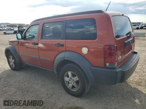 2007 Dodge Nitro SXT with VIN 1D8GU28K37W653600, listed as a Copart auction lot 63639355 with 78,169 mi miles and Clean title. Bid and sale history available at DreamBid. Image 2.