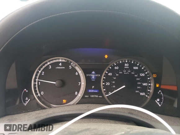 2013 Lexus GS 350 with VIN JTHBE1BL6D5022101, listed as a Copart auction lot 64355834 with 180,786 mi miles and Salvage Title. Bid and sale history available at carsss.com. Image 9.