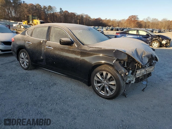2012 Infiniti M37 with VIN JN1BY1AP2CM333450, listed as a Copart auction lot 83208834 with 193,838 mi miles and Salvage Title. Bid and sale history available at carsss.com. Image 4.