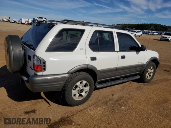 2001 Isuzu Rodeo S with VIN 4S2DM58W114343183, listed as a Copart auction lot 88128465 with 85,926 mi miles and Salvage Title. Bid and sale history available at DreamBid. Image 3.