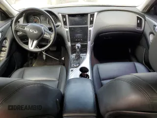 2020 Infiniti Q50 Luxe with VIN JN1EV7AP5LM200335, listed as a Copart auction lot 53086135 with 105,328 mi miles and Clean Title. Bid and sale history available at DreamBid. Image 8.