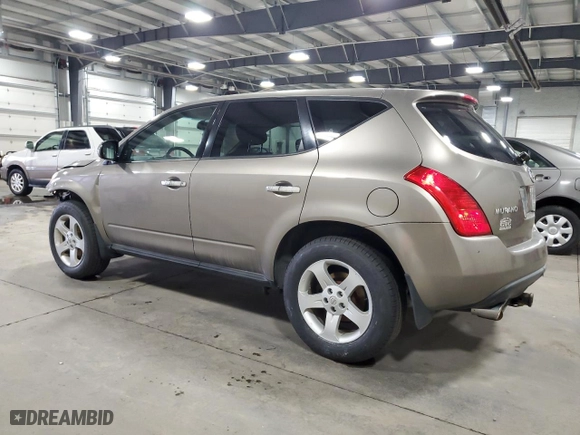 2003 Nissan Murano SL with VIN JN8AZ08T03W122744, listed as a Copart auction lot 49777265 with 154,997 mi miles and Salvage Title. Bid and sale history available at carsss.com. Image 2.