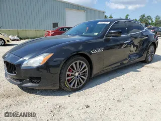 2015 Maserati Quattroporte S Q4 with VIN ZAM56RRA6F1142033, listed as a Copart auction lot 56921074 with 87,169 mi miles. Bid and sale history available at carsss.com. Image 1.