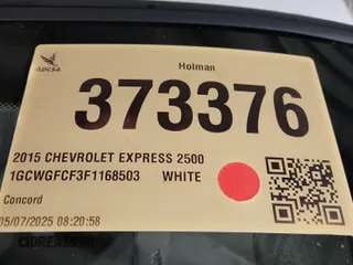 2015 Chevrolet Express Cargo z VIN 1GCWGFCF3F1168503, wystawiony jako IAAI lot #42546933 z przebiegiem 104 968 mil mil oraz . Historia ofert i sprzedaży dostępna na DreamBid. Obrazek 43.