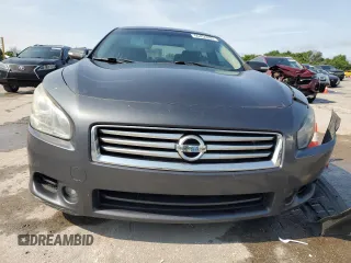 2012 Nissan Maxima S with VIN 1N4AA5APXCC858742, listed as a Copart auction lot 60454885 with 131,611 mi miles and Salvage title. Bid and sale history available at DreamBid. Image 5.