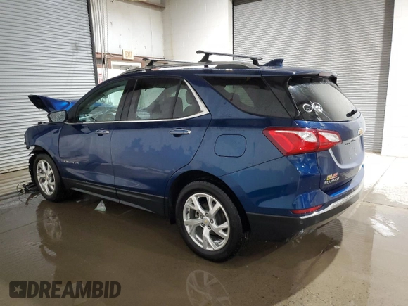 2021 Chevrolet Equinox Premier z VIN 2GNAXNEV3M6138086, wystawiony jako Copart lot #41781105 z przebiegiem 18 008 mil mil oraz Szkoda całkowita • Salvage title. Historia ofert i sprzedaży dostępna na DreamBid. Obrazek 2.