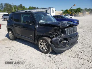 2020 Jeep Renegade Altitude with VIN ZACNJABB2LPL64164, listed as a Copart auction lot 53183135 with 172,701 mi miles and Salvage title. Bid and sale history available at DreamBid. Image 4.