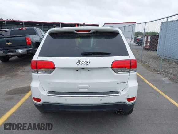 2017 Jeep Grand Cherokee Limited with VIN 1C4RJEBG3HC678912, listed as a IAAI auction lot 41947718 with 1 mi miles. Bid and sale history available at carsss.com. Image 16.