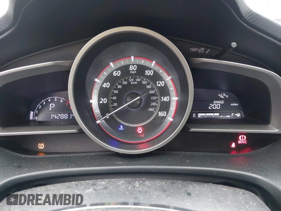 2016 Mazda 3 i Sport with VIN JM1BM1U71G1301889, listed as a IAAI auction lot 41531112 with 142,881 mi miles and . Bid and sale history available at DreamBid. Image 7.