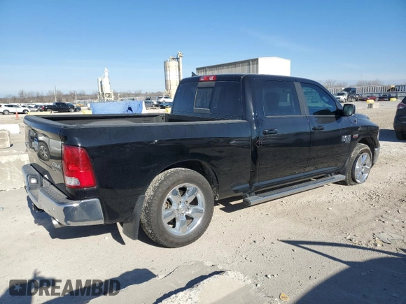 2019 Ram 1500 Big Horn with VIN 1C6RR7TT7KS623562, listed as a Copart auction lot 83862704 with 81,793 mi miles and Salvage title. Bid and sale history available at DreamBid. Image 3.