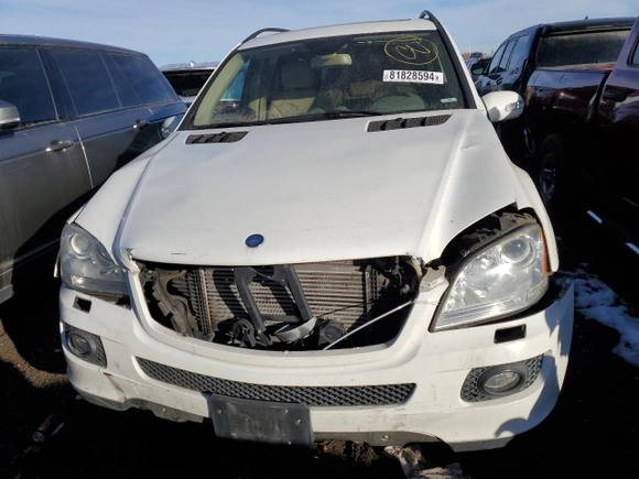 2008 Mercedes-Benz M 320 CDI with VIN 4JGBB22E18A421458, listed as a Copart auction lot 81828594 with 209,765 mi miles and Salvage Title. Bid and sale history available at carsss.com. Image 5.