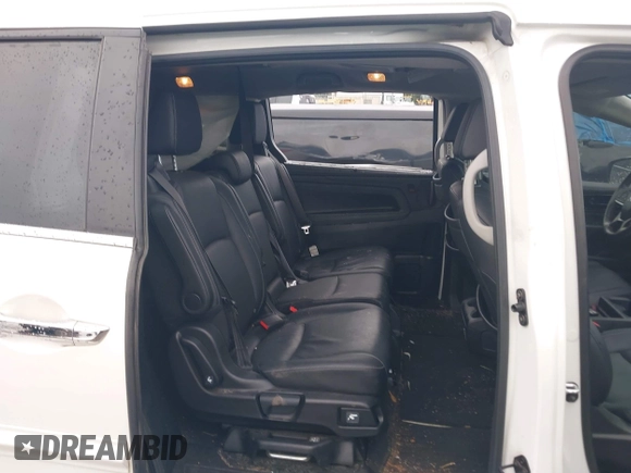2022 Honda Odyssey Touring with VIN 5FNRL6H87NB058420, listed as a IAAI auction lot 42234499 with 78,633 mi miles and . Bid and sale history available at DreamBid. Image 8.
