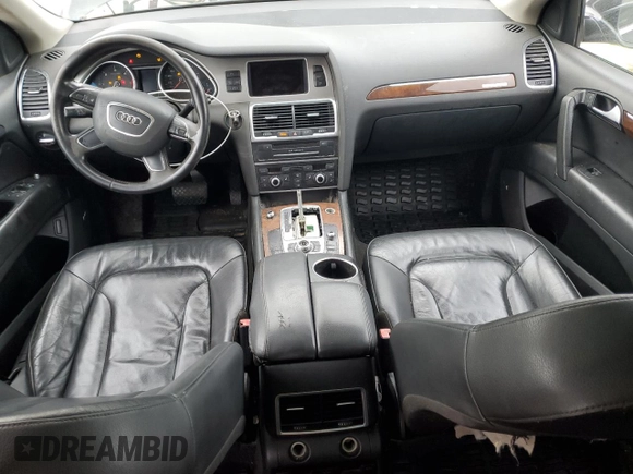 2012 Audi Q7 Premium Plus with VIN WA1LMAFEXCD009290, listed as a Copart auction lot 44557585 with 156,817 mi miles and Clean title. Bid and sale history available at DreamBid. Image 8.