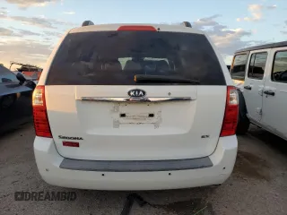 2008 Kia Sedona LX with VIN KNDMB233586199388, listed as a Copart auction lot 73033294 with 185,163 mi miles and Clean Title. Bid and sale history available at carsss.com. Image 6.