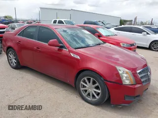 2009 Cadillac CTS RWD w/1SB with VIN 1G6DU57V090146810, listed as a IAAI auction lot 41907133 with 120,108 mi miles. Bid and sale history available at carsss.com. Image 1.