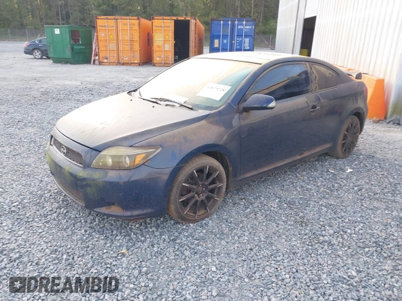 2005 Scion tC with VIN JTKDE167550048493, listed as a IAAI auction lot 42079228 with 173,318 mi miles. Bid and sale history available at carsss.com. Image 2.