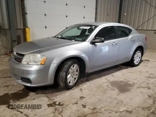 2014 Dodge Avenger SE z VIN 1C3CDZAB3EN160734, wystawiony jako Copart lot #58937135 z przebiegiem 115 311 mil mil oraz Tytuł czysty. Historia ofert i sprzedaży dostępna na DreamBid. Obrazek 1.