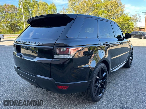 2017 Land Rover Range Rover Sport HSE with VIN SALWR2FK8HA694228, listed as a Copart auction lot 57365495 with 219,706 mi miles and Clean Title. Bid and sale history available at DreamBid. Image 4.
