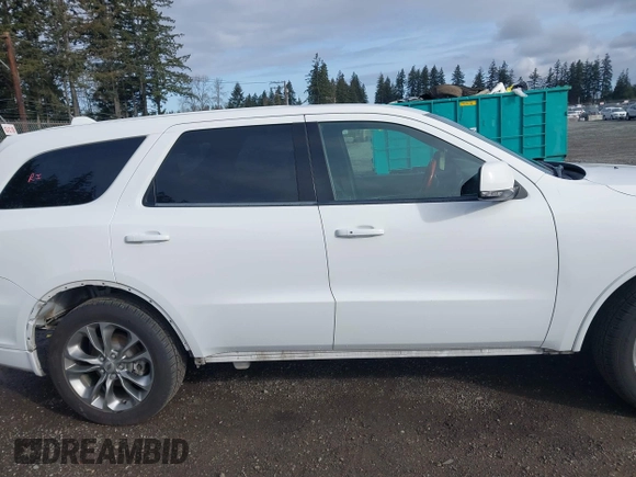 2019 Dodge Durango GT Plus with VIN 1C4RDHDG9KC803201, listed as a IAAI auction lot 41817805 with 81,986 mi miles and . Bid and sale history available at carsss.com. Image 14.