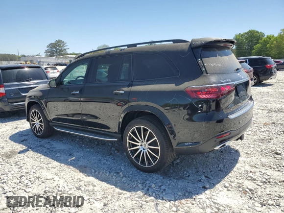 2025 Mercedes-Benz GLS 450 z VIN 4JGFF5KEXSB334022, wystawiony jako Copart lot #53323095 z przebiegiem 7 mil mil oraz Szkoda całkowita • Salvage title. Historia ofert i sprzedaży dostępna na DreamBid. Obrazek 2.