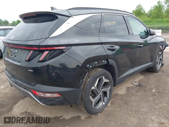 2023 Hyundai Tucson Limited with VIN 5NMJECAE8PH185460, listed as a IAAI auction lot 42383919 with 35,804 mi miles and . Bid and sale history available at DreamBid. Image 4.