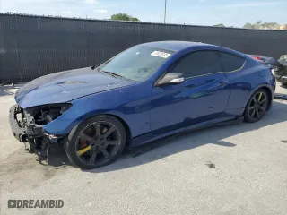2016 Hyundai Genesis Coupe 3.8L Ultimate with VIN KMHHU6KJ7GU136639, listed as a Copart auction lot 53823985 with 127,827 mi miles and Clean Title. Bid and sale history available at carsss.com. Image 1.