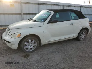 2005 Chrysler PT Cruiser Touring z VIN 3C3EY55X35T506454, wystawiony jako Copart lot #51438765 z przebiegiem 158 456 mil mil oraz Szkoda całkowita • Salvage title. Historia ofert i sprzedaży dostępna na DreamBid. Obrazek 1.