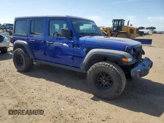 2020 Jeep Wrangler Unlimited Sport S z VIN 1C4HJXDN3LW159143, wystawiony jako Copart lot #62864815 z przebiegiem 33 816 mil mil oraz Nie do naprawy • Non repairable. Historia ofert i sprzedaży dostępna na DreamBid. Obrazek 4.