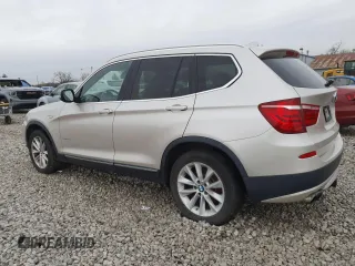 2013 BMW X3 xDrive28i with VIN 5UXWX9C58D0A23115, listed as a Copart auction lot 51985675 with 149,227 mi miles and Clean Title. Bid and sale history available at carsss.com. Image 2.