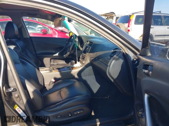 2009 Lexus IS 250 with VIN JTHBK262695105888, listed as a IAAI auction lot 41392279 with 193,151 mi miles and . Bid and sale history available at DreamBid. Image 5.
