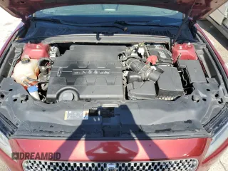 2019 Lincoln Continental Standard with VIN 1LN6L9PK9K5605553, listed as a Copart auction lot 74130284 with 17,492 mi miles and Non Repairable. Bid and sale history available at carsss.com. Image 12.