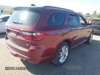 2024 Dodge Durango R/T Premium with VIN 1C4SDJCT6RC185613, listed as a IAAI auction lot 42699197 with 27,136 mi miles and . Bid and sale history available at DreamBid. Image 4.