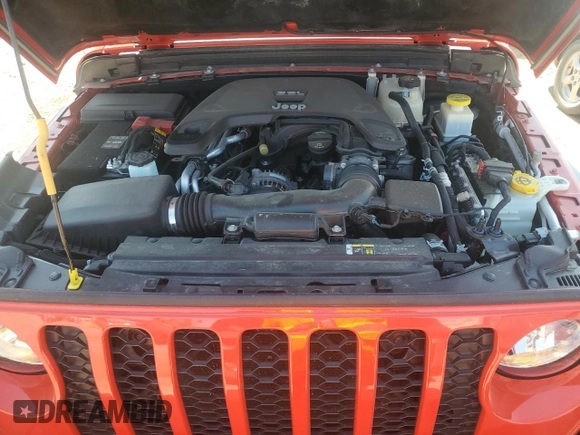 2020 Jeep Gladiator Sport S with VIN 1C6HJTAG2LL135519, listed as a Copart auction lot 60145775 with 35,122 mi miles and Salvage title. Bid and sale history available at DreamBid. Image 11.