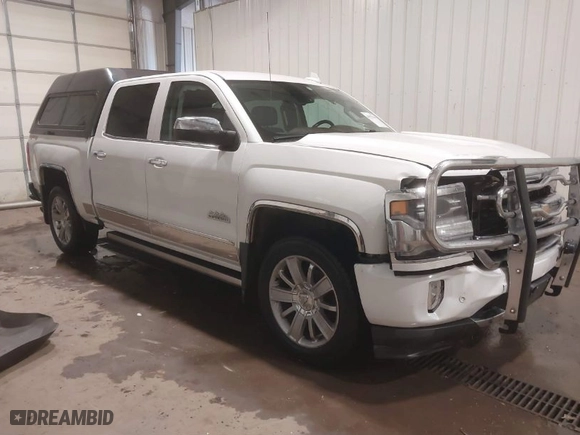 2017 Chevrolet Silverado 1500 High Country with VIN 3GCUKTEC2HG356392, listed as a IAAI auction lot 40929284 with 93,576 mi miles. Bid and sale history available at carsss.com. Image 1.