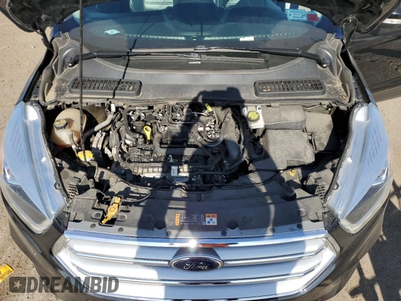 2017 Ford Escape Titanium with VIN 1FMCU9JD3HUD63223, listed as a Copart auction lot 53370004 with 128,666 mi miles and Non Repairable. Bid and sale history available at carsss.com. Image 12.