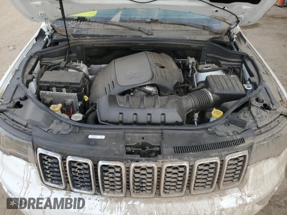2019 Jeep Grand Cherokee Limited X with VIN 1C4RJFBTXKC555585, listed as a Copart auction lot 76439614 with 45,380 mi miles and Salvage title. Bid and sale history available at DreamBid. Image 12.