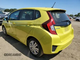2016 Honda Fit LX with VIN JHMGK5H50GX026619, listed as a Copart auction lot 53699145 with 60,041 mi miles and Salvage Title. Bid and sale history available at carsss.com. Image 2.