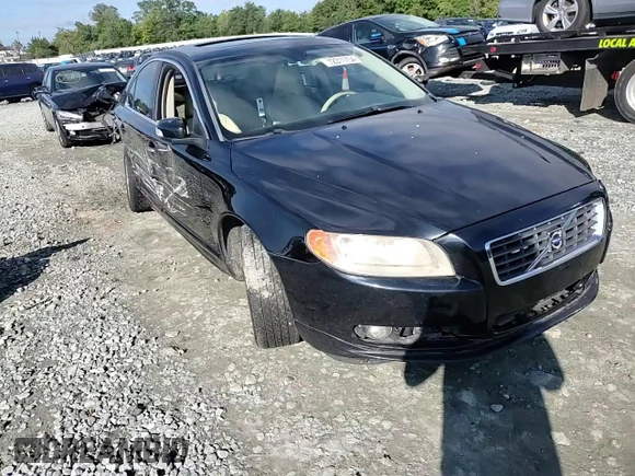 2008 Volvo S80 3.2L with VIN YV1AS982781077716, listed as a Copart auction lot 72311754 with 0 mi miles and Salvage Title. Bid and sale history available at carsss.com. Image 11.