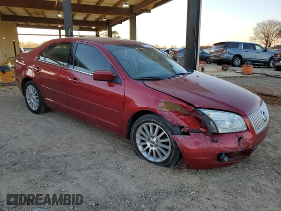 2009 Mercury Milan Premier z VIN 3MEHM08Z69R614699, wystawiony jako Copart lot #42319475 z przebiegiem 125 704 mil mil oraz Szkody całkowita. Historia ofert i sprzedaży dostępna na DreamBid. Obrazek 4.