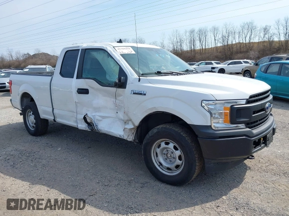 2020 Ford F-150 XL with VIN 1FTFX1E43LFA58449, listed as a IAAI auction lot 41769410 with 74,165 mi miles. Bid and sale history available at carsss.com. Image 1.