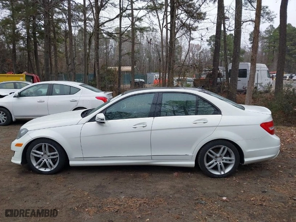 2012 Mercedes-Benz C-Class C 300 Sport with VIN WDDGF8BB7CA597677, listed as a IAAI auction lot 41041782 with NaN miles. Bid and sale history available at carsss.com. Image 14.