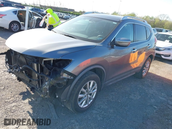 2018 Nissan Rogue SV with VIN KNMAT2MV6JP563754, listed as a IAAI auction lot 41975400 with 106,067 mi miles. Bid and sale history available at carsss.com. Image 17.