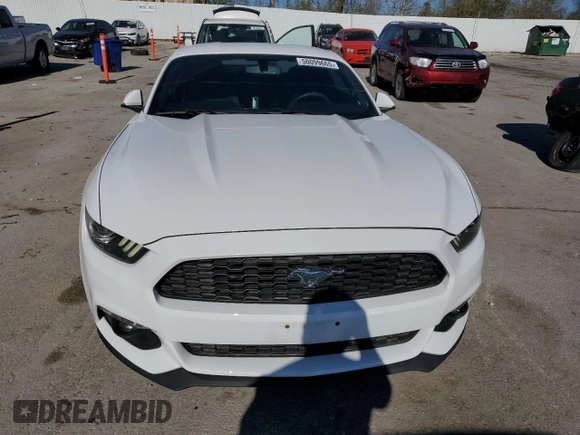 2017 Ford Mustang EcoBoost with VIN 1FA6P8TH8H5236874, listed as a Copart auction lot 50099665 with 76,599 mi miles and Salvage title. Bid and sale history available at DreamBid. Image 5.
