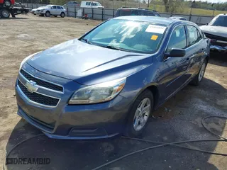 2013 Chevrolet Malibu LS with VIN 1G11B5SA2DF153671, listed as a IAAI auction lot 41853855 with 95,090 mi miles. Bid and sale history available at carsss.com. Image 17.