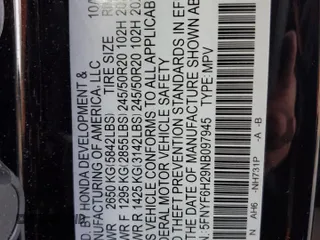 2022 Honda Pilot Special Edition z VIN 5FNYF6H29NB097945, wystawiony jako Copart lot #84710024 z przebiegiem 19 281 mil mil oraz Szkoda całkowita • Salvage title. Historia ofert i sprzedaży dostępna na DreamBid. Obrazek 14.