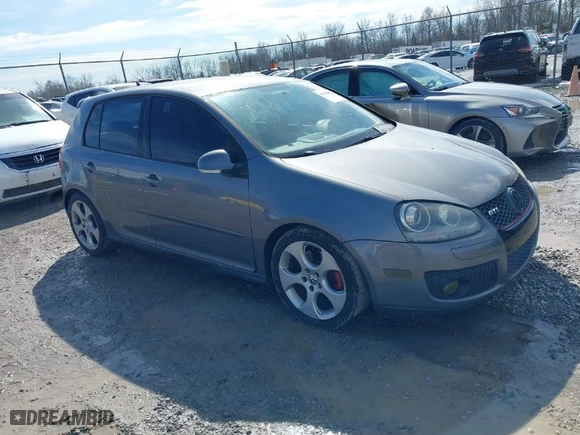 2009 Volkswagen GTI with VIN WVWHV71K39W099422, listed as a IAAI auction lot 41648402 with 155,219 mi miles. Bid and sale history available at carsss.com. Image 1.