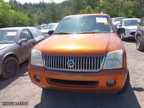 2004 Mercury Mountaineer Convenience with VIN 4M2DU66WX4ZJ03054, listed as a IAAI auction lot 42041152 with 280,326 mi miles. Bid and sale history available at carsss.com. Image 12.