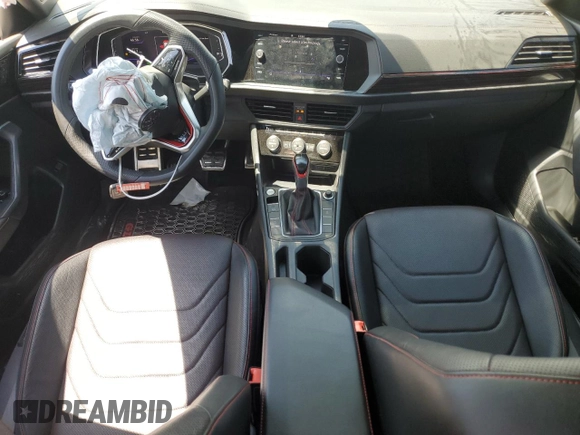 2022 Volkswagen Jetta GLI Autobahn with VIN 3VW2T7BUXNM016765, listed as a Copart auction lot 52581365 with 24,228 mi miles and Salvage title. Bid and sale history available at DreamBid. Image 8.