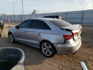 2018 Audi A3 Sedan Premium with VIN WAUAUHFF4J1072766, listed as a Copart auction lot 80454303 with 78,860 mi miles. Bid and sale history available at carsss.com. Image 2.